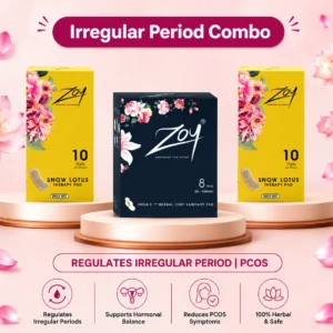 Zoy Irregular period combo